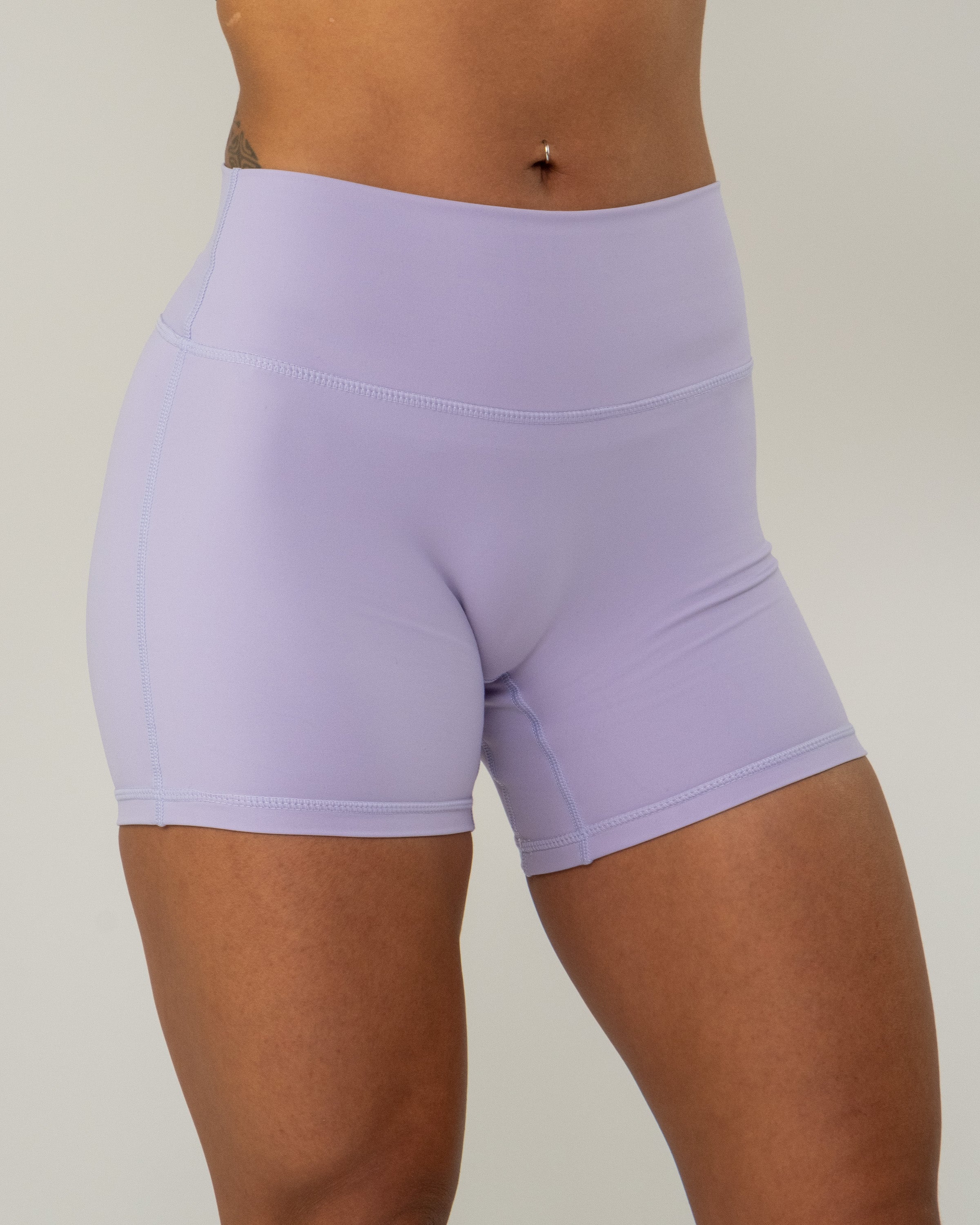 Short Necessary STENSED Purple