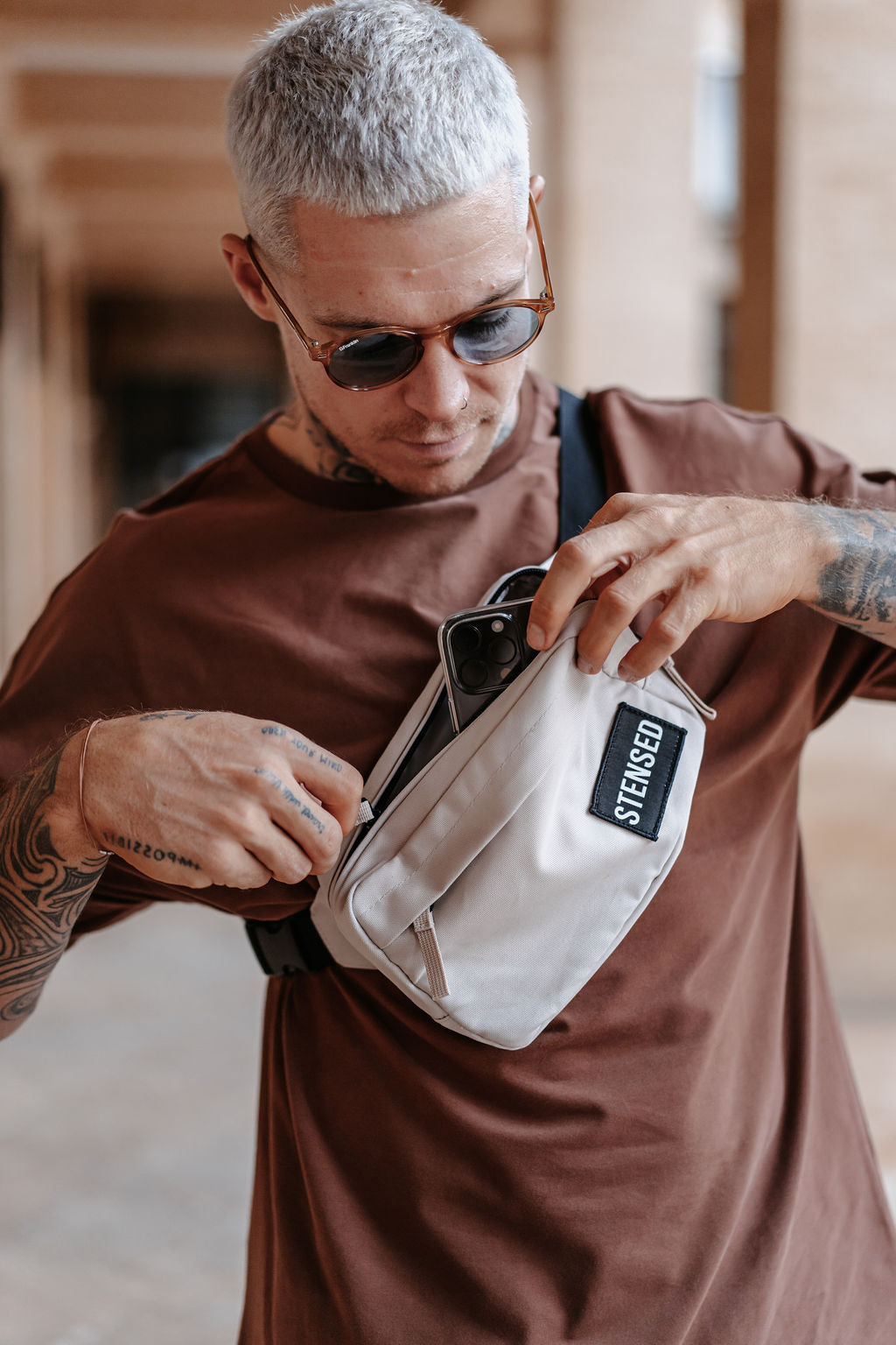 saccoche bandouliere STENSED