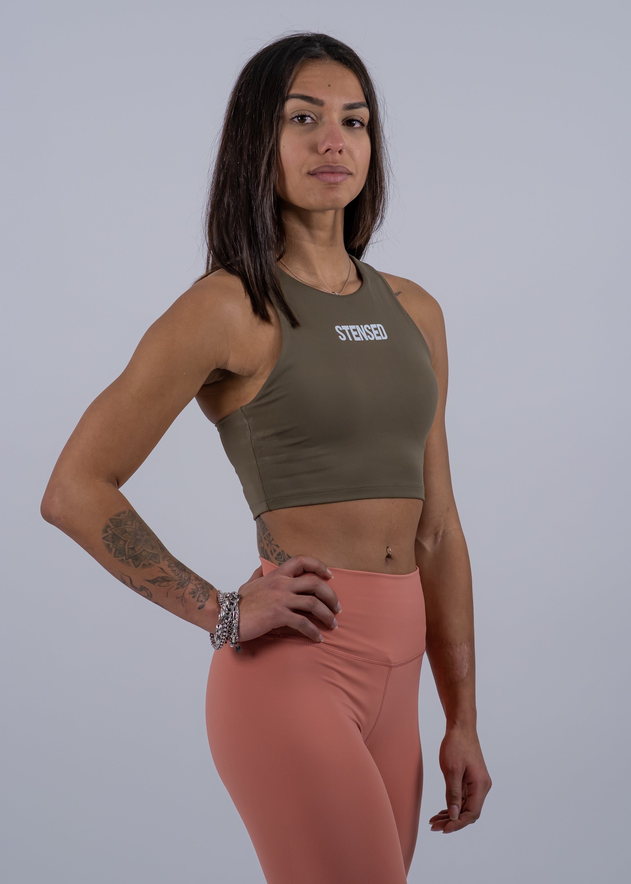 Brassière STENSED Optimal Kaki