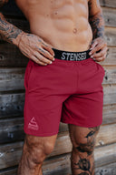 Pantalón corto STRETCH Lila STENSED