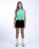 Aerun Cropped Running Tank