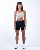 Women vert sport bra front view