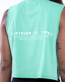 Aerun Cropped Running Tank