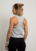 Camiseta sin mangas STENSED Tech Gris