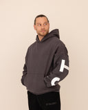 Front view oversized hoodie