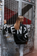 Jumper Oversize Unisexe STENSED Black