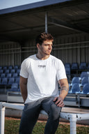 Camiseta STENSED Tri-Blend Azul