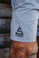Short STRETCH Grey STENSED