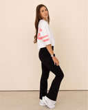 crop-top-Women-rose-oversized-