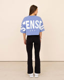 t-shirt-Women-bleu-oversized