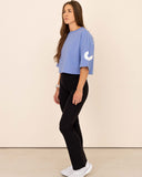 t-shirt-Women-bleu-oversized
