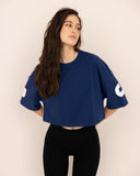 crop-top-Women-blue-oversized-front-view