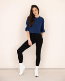crop-top-Women-blue-oversized-front-view