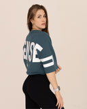 crop-top-Women-green-oversized-side-view