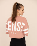 crop-top-Women-rose-oversized-back-view