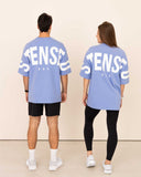 t-shirt-Women-bleu-oversized