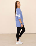 t-shirt-Women-bleu-oversized
