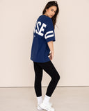 t-shirt-Women-blue-oversized-side-view
