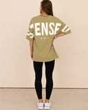 t-shirt-Women-vert-oversized