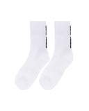 men women socks white side view