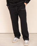 Men black pants front view