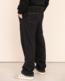 Men black pants side view