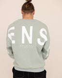 men oversized vert sweatshirt back view