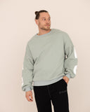 men oversized vert sweatshirt front view