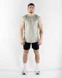men grey tank front view