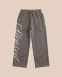 oversized gris pantalon front view