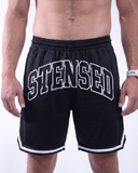 varsity short noir view