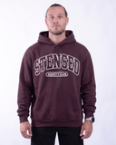 hoodie burgundy view