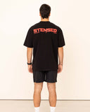 T-shirt oversized stensed Mindset