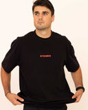 T-shirt oversized stensed mindset 