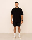 Stensed oversized t-shirt Mindset 