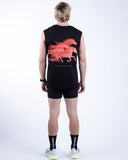 Tank oversized stensed Ghost Mustangs