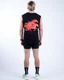 Tank oversized stensed Ghost Mustangs