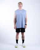 tank oversize bleu view