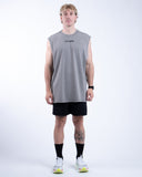 tank oversize gris view