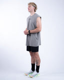 tank oversize gris view