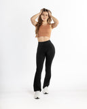 Women marron sport bra mouvement view