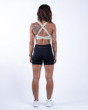 Women vert sport bra back view