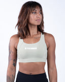 Women vert sport bra front view