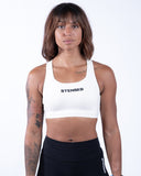 Women whit sport bra front view