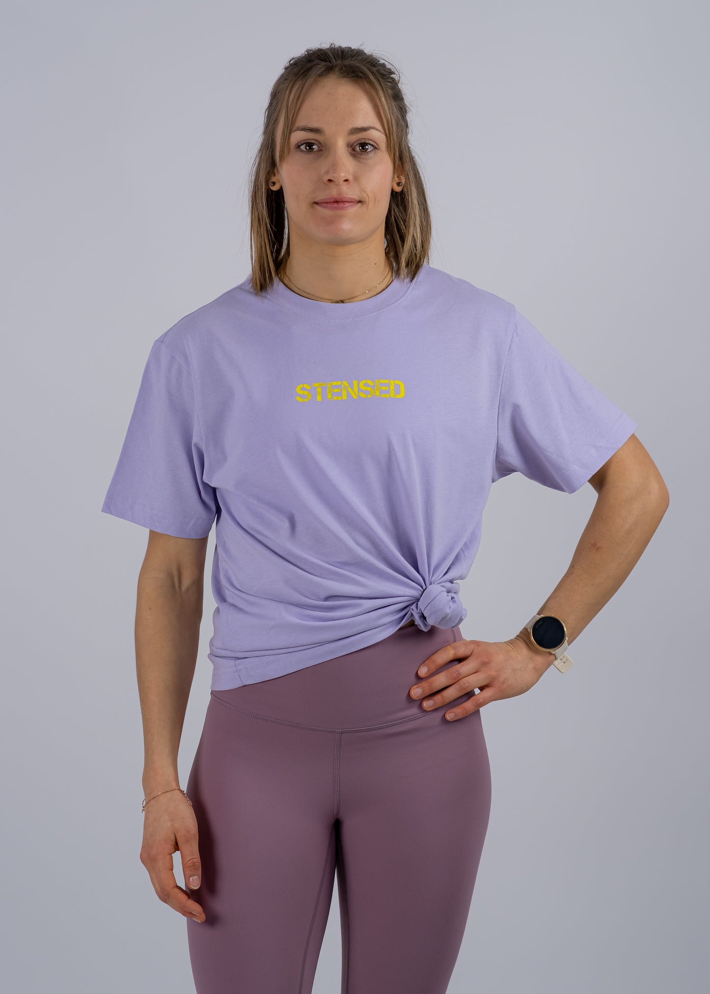 T-shirt STENSED Original Purple Femme